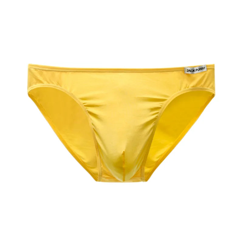 Sous-vêtements en modal pour hommes, slips de haute qualité, pantalons masculins doux, respirants, confortables, caleçons pour jeunes, culottes sexy en U Bulge Powder