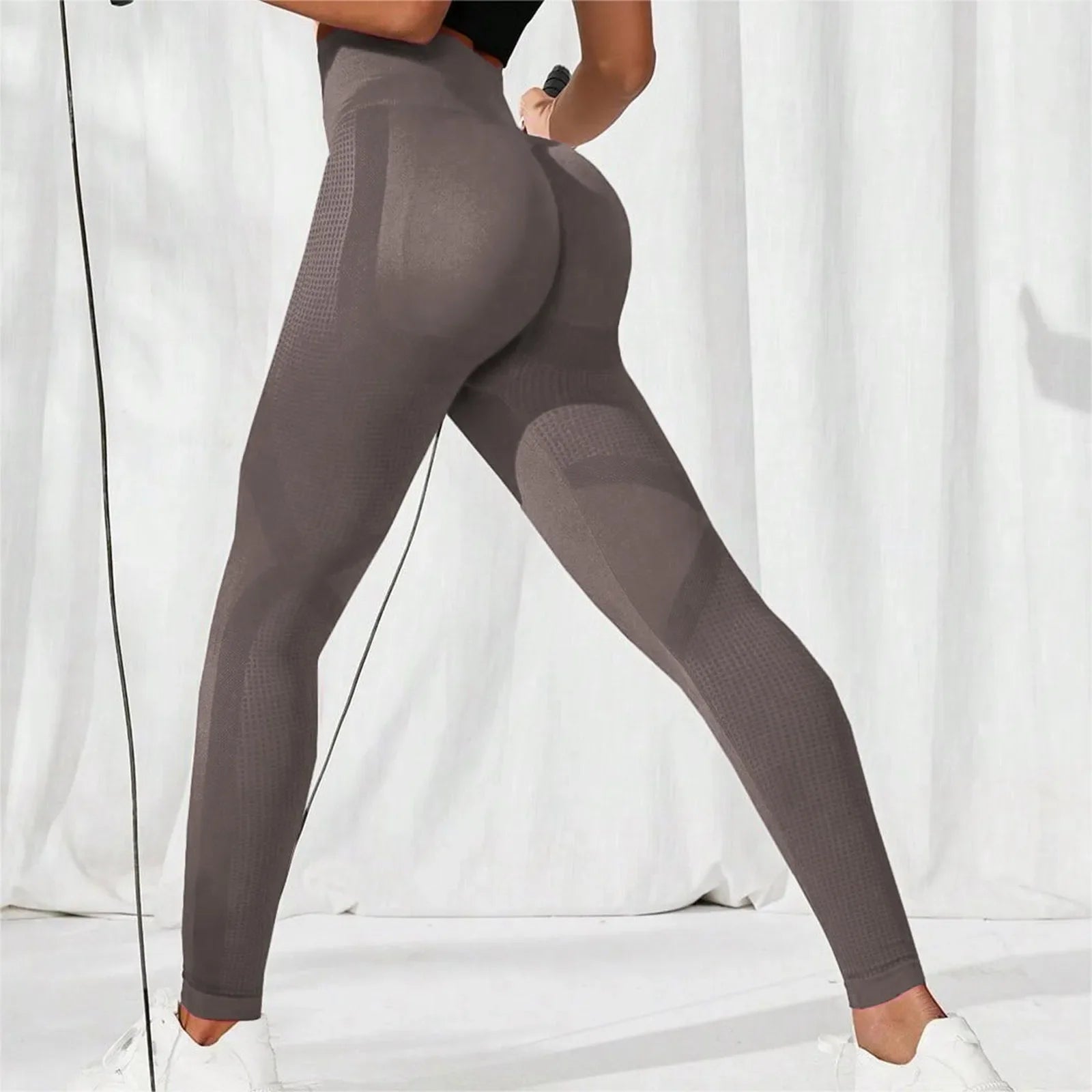 Legging de yoga push-up sans couture pour femme, legging de sport, fitness, entraînement, gymnastique, cyclisme, mode