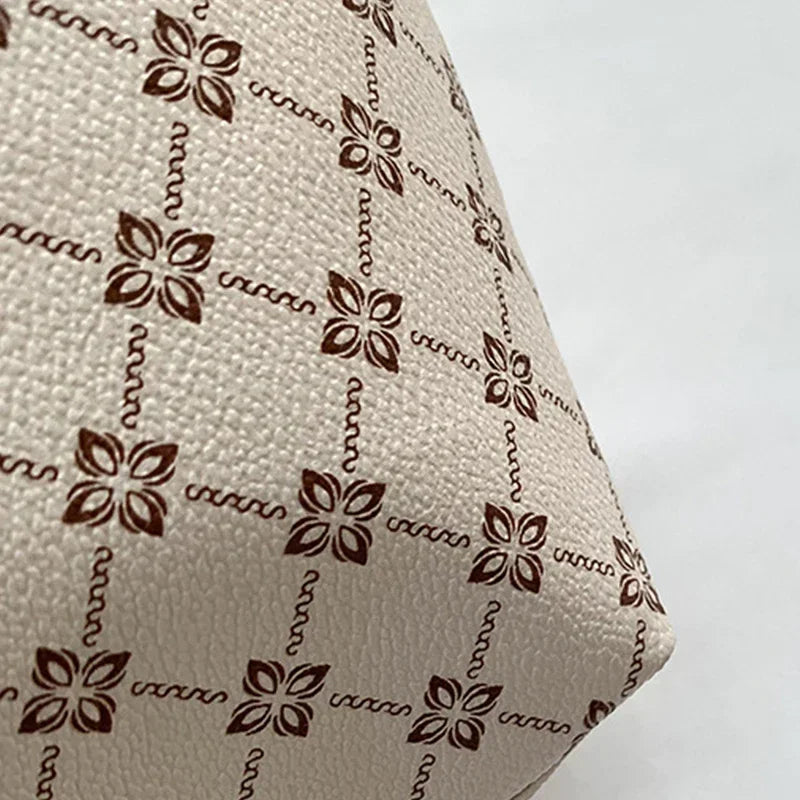 Nouveau sac à main presbytie Texture cuir souple grande capacité fourre-tout femmes sac avec accessoires suspendus sac à bandoulière