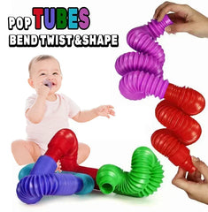 8 16 24 32 pièces Tubes Pop jouets sensoriels UrChoice motricité Fine et apprentissage pour les tout-petits jouets Fidget et cadeaux de fête pour les enfants
