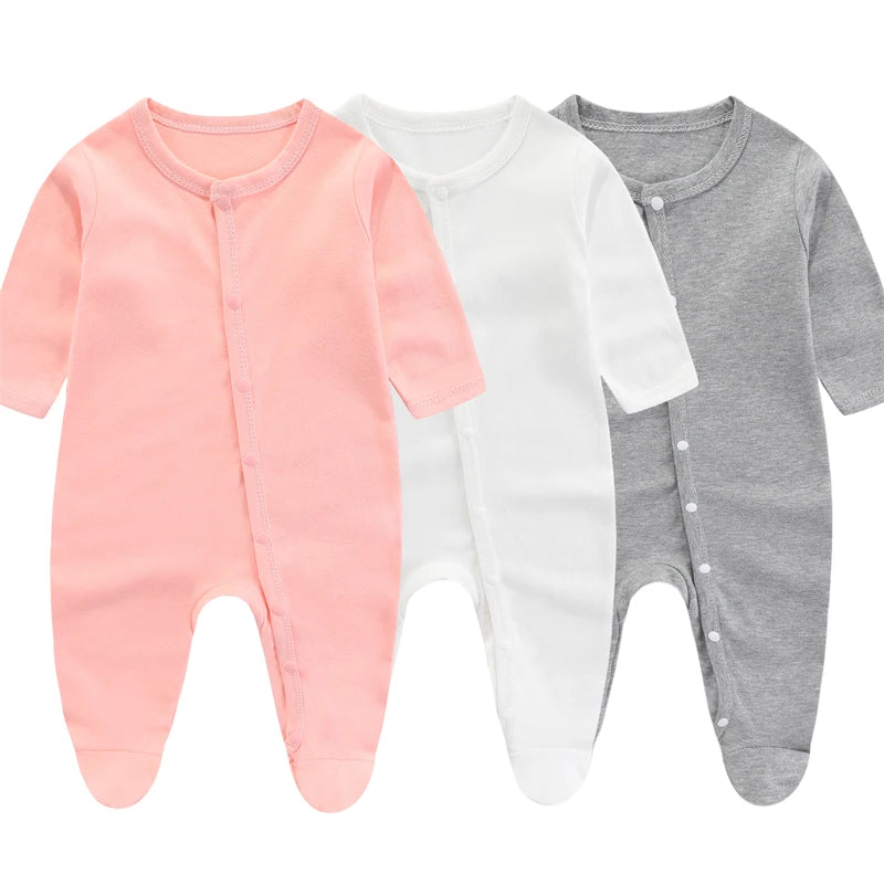 Vêtements pour nouveau-né, nouvelle collection automne hiver, body pour bébé fille, barboteuse d'été, combinaison douce pour garçons, vêtements pour enfants de 0 à 9 mois