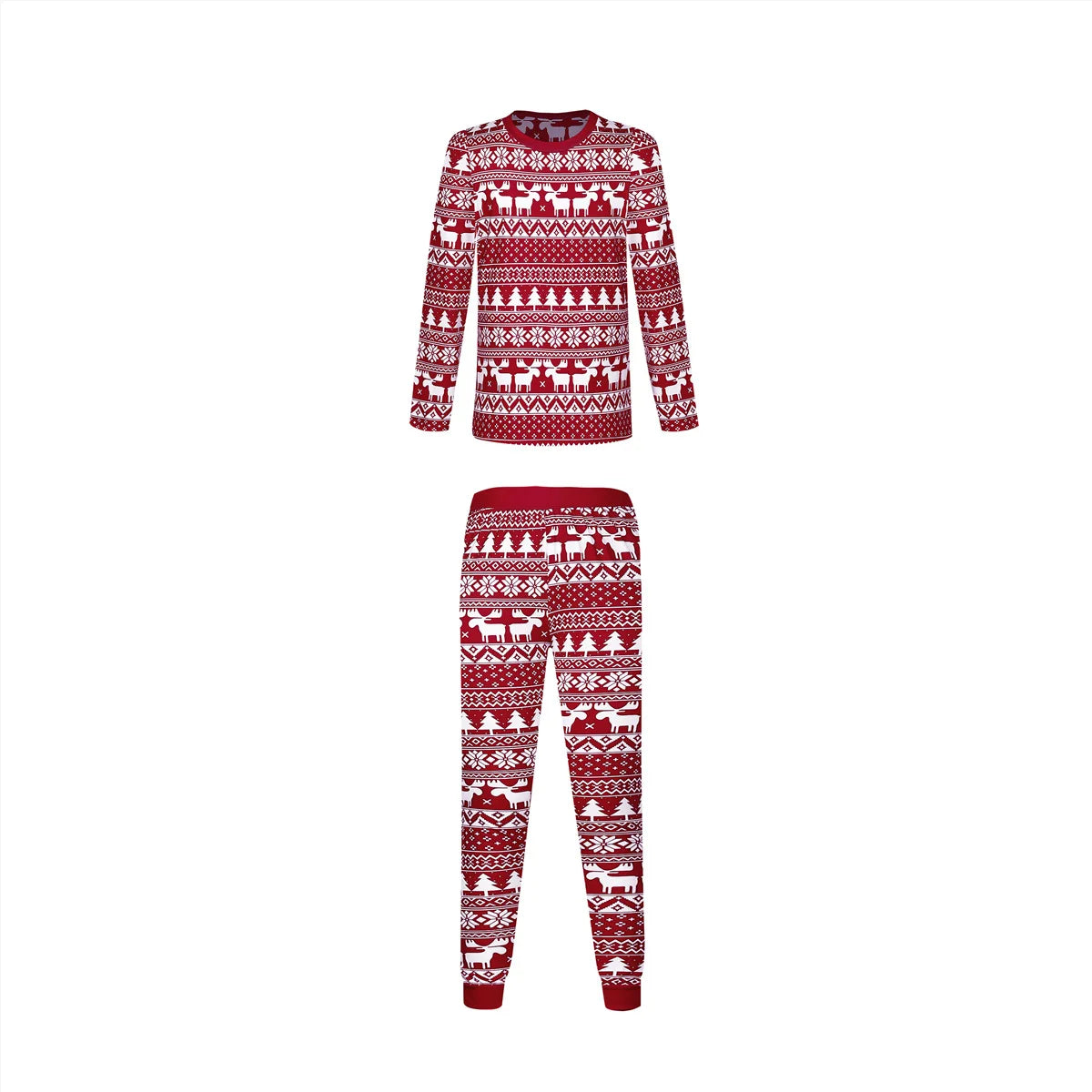 Ensemble de pyjamas parent-enfant, vêtements de Noël, vêtements d'intérieur parent-enfant, impression de Noël, nouveau