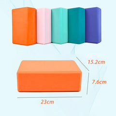 Blocs de Yoga, brique en mousse pour gymnastique, Pilates, exercice d'entraînement, Fitness, traversin, coussin d'étirement, façonnage du corps, Cubes de construction