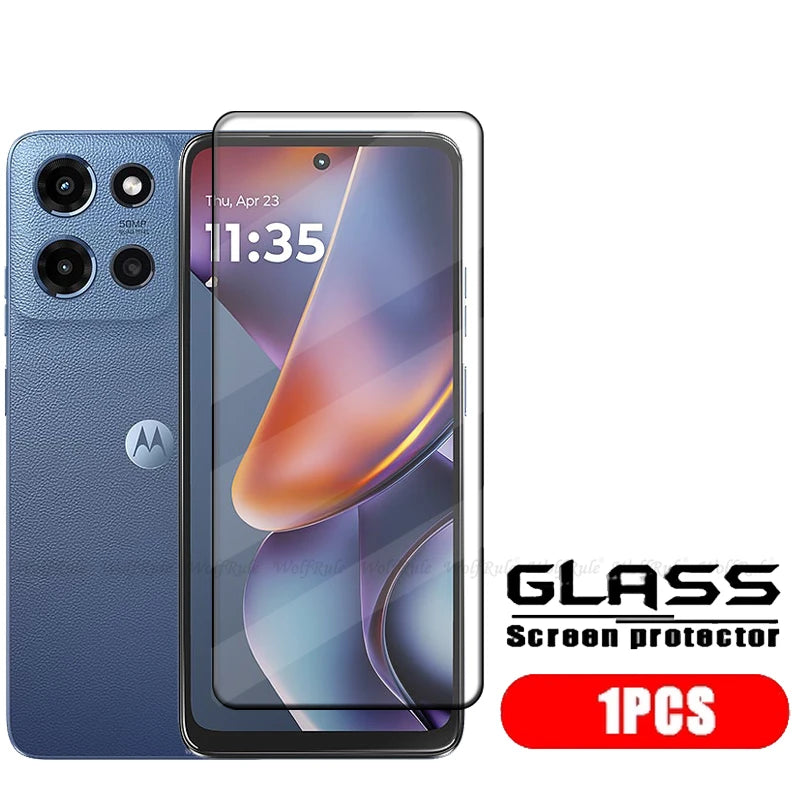 Glass Screen Protector for Moto G 2025, Full Coverage Protection, 9H Adhesive, 4 Pack, Motorola Moto G 2025, Guatemala