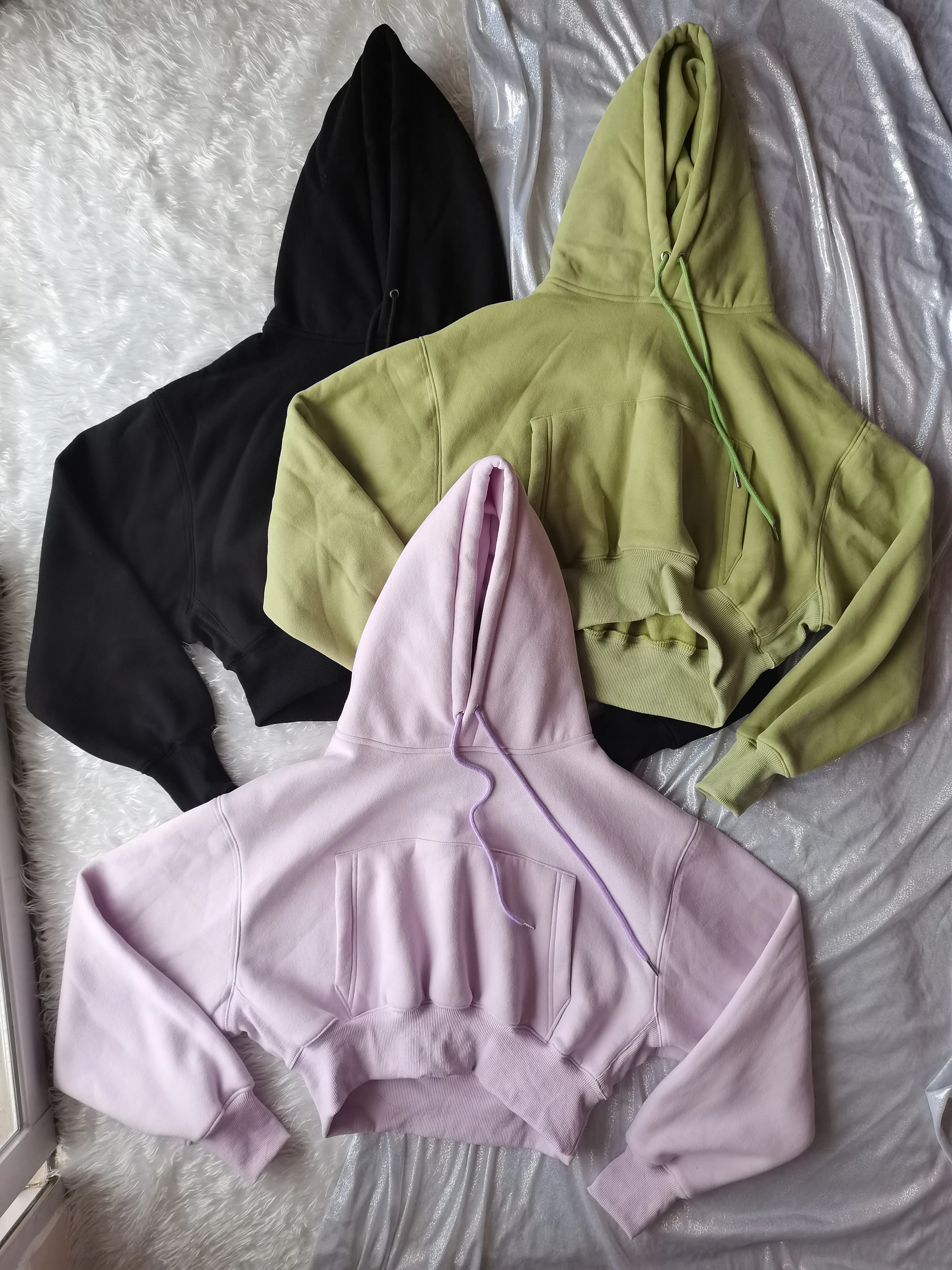 Sweat à capuche Smile avec pantalon de jogging pour femme, ensemble 2 pièces, tenue de sport décontractée, survêtement monochrome, imbibé de sueur, vente en gros, automne et hiver