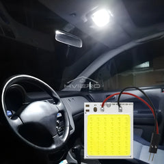 4x Cob 18SMD 24SMD 36SMD 48SMD blanc T10 W5w voiture Led dégagement panneau d'immatriculation lampe Auto intérieur lecture ampoule coffre feston lumière