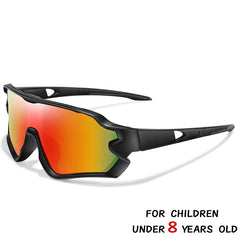 Enfants Sports de plein air 3-8 ans garçons et filles équitation enfants cyclisme lunettes de soleil UV400 Camping lunettes pêche vélo lunettes