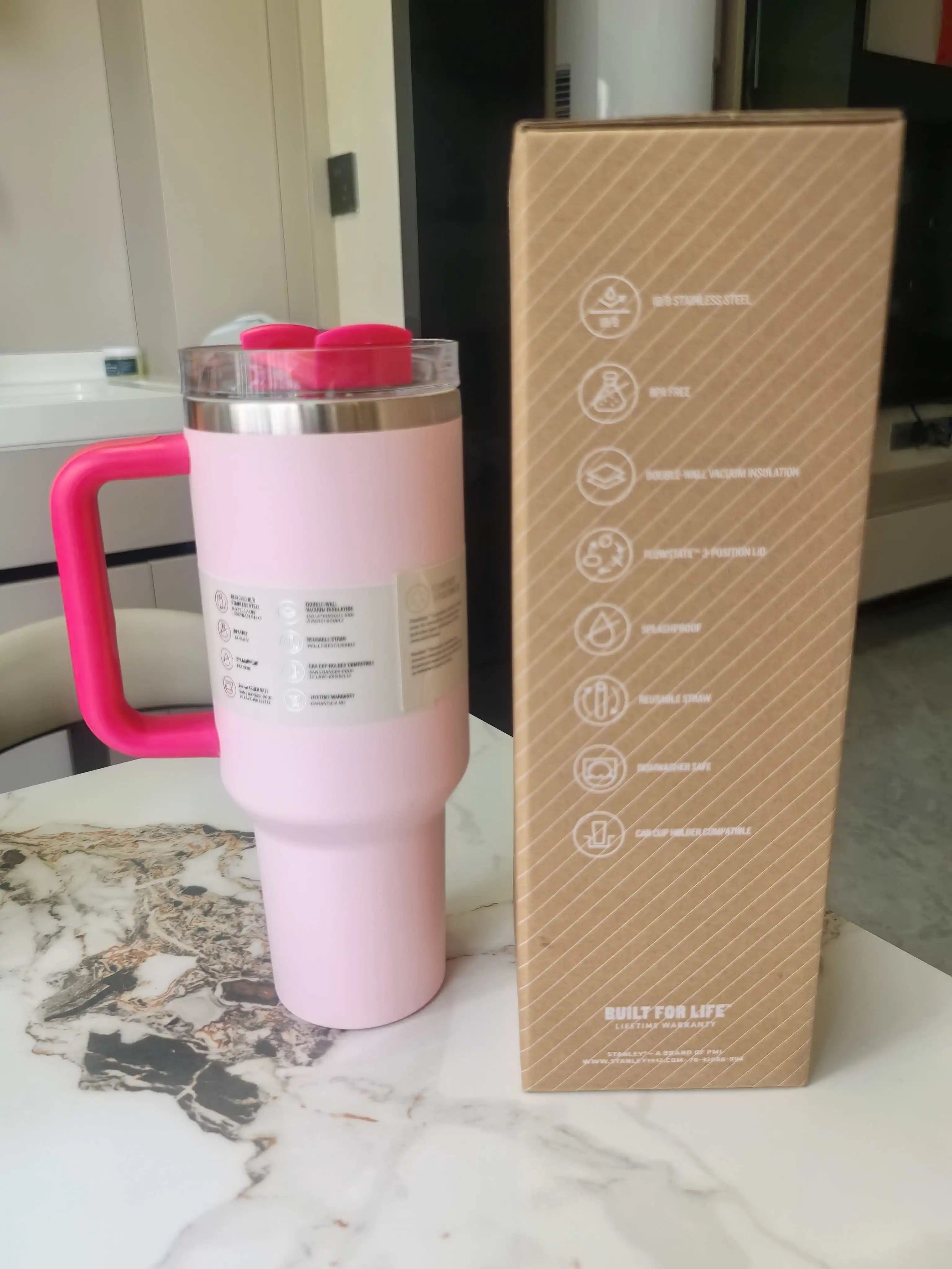 2025 nouvelle tasse thermos en acier inoxydable, bouteille d'eau chaude et froide sous vide, adaptée à la maison, au bureau ou à la voiture