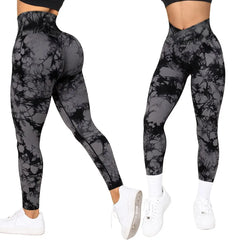 Aught Dye-Legging de fitness push-up pour femme, pantalon de sport d'entraînement, tenue féminine Scrunch Butt, legging de gym sans couture