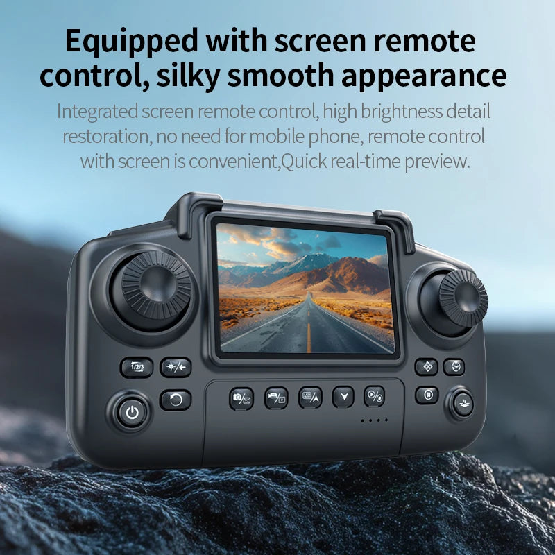 K100 MAX Mini GPS Drone 8K HD caméra vidéo en temps réel transmission écran contrôle évitement d'obstacles photographie aérienne RC quadrirotor