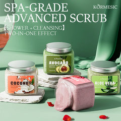 KORMESIC – gommage du visage à l'avocat, crème pour le corps, Lotion hydratante, nettoyage en profondeur, Anti-rides, exfoliant, soins pour la peau