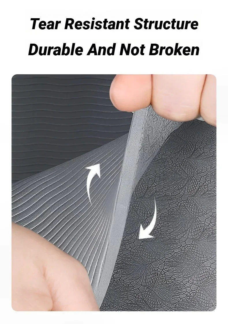 Nouveau tapis de Yoga pliable écologique Tpe pliant voyage Fitness exercice Double face antidérapant pour les Pilates et les entraînements au sol