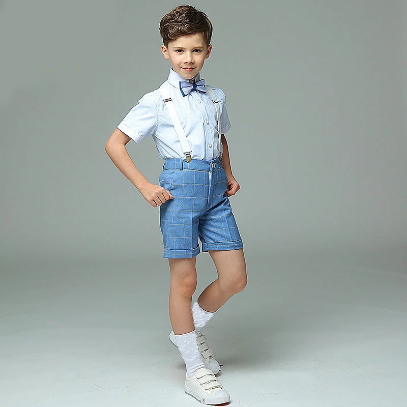 Formal suit for boys, for weddings, white party blazer, trousers, christening outfit, children's suit, prom tuxedo set for men and teenagers