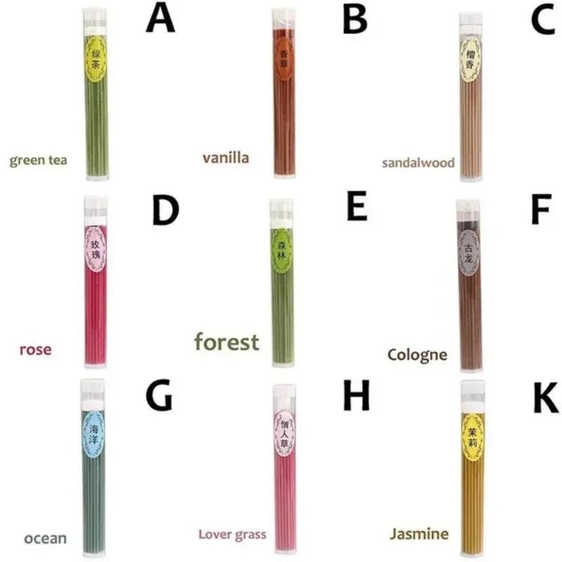 50 sticks/box natural incense spices for the home sandalwood Clean air aromatherapy fragrance spices Fresh air