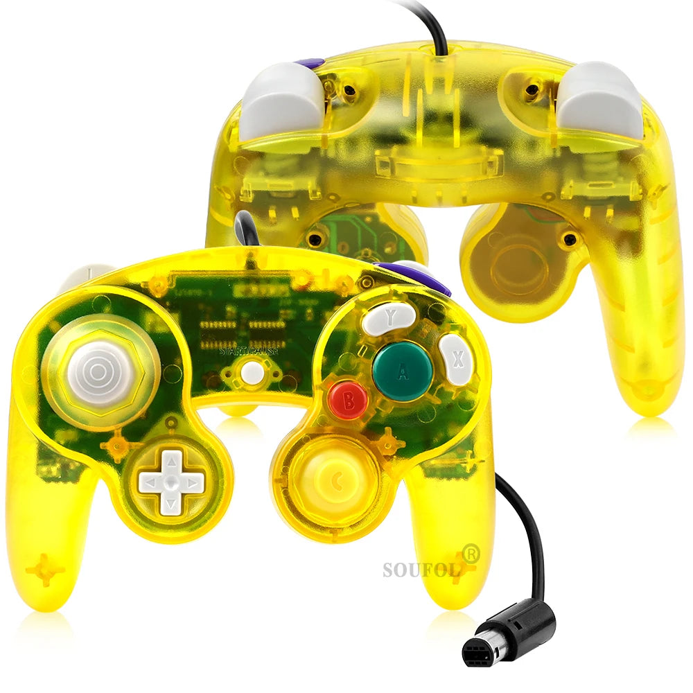 Joystick portatif filaire pour contrôleur NGC, pour nintendo pour manettes Gamecube, accessoires de jeu, livraison directe