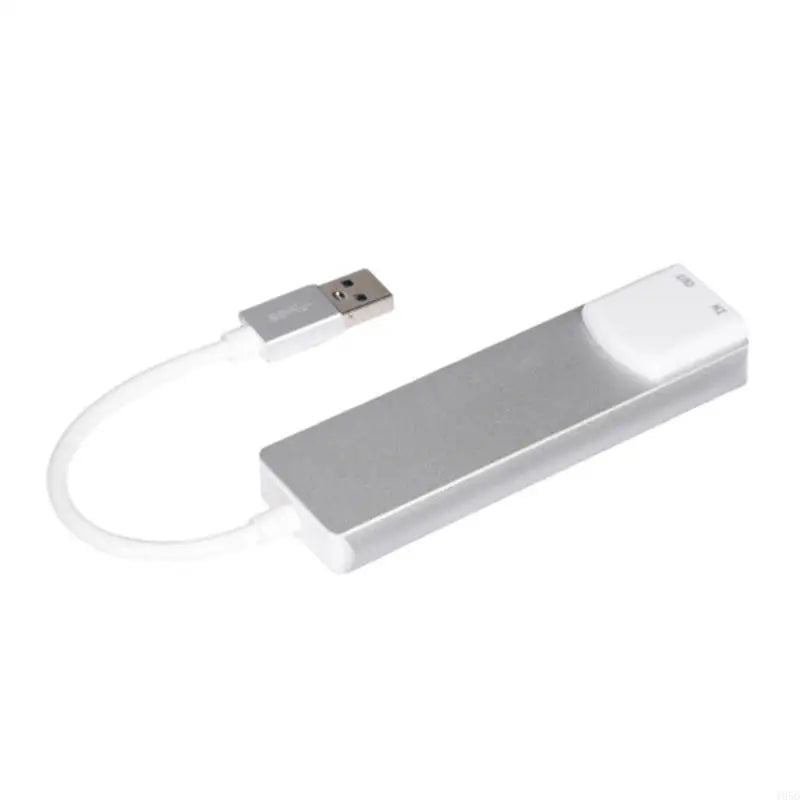 External USB sound card with microphone inputs, line inputs, and optional optical DIF output for professional-quality sound editing