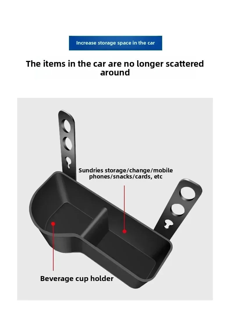 Porte-gobelet de voiture, appui-tête multifonctionnel, support arrière de siège, stockage de boissons de véhicule, support de téléphone automatique, accessoires de rangement de siège de voiture