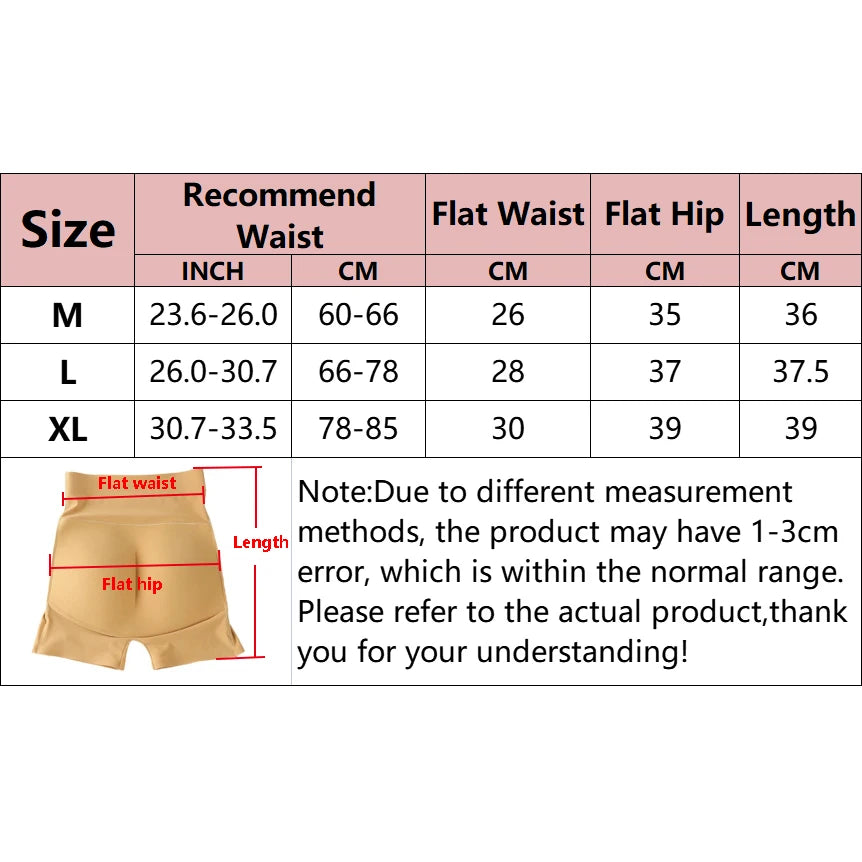 Femmes rembourré bout à bout sous-vêtements bout à bout rehausseur corps Shaper modélisation sangles faux cul hanche ascenseur Shapewear culotte Push Up culotte