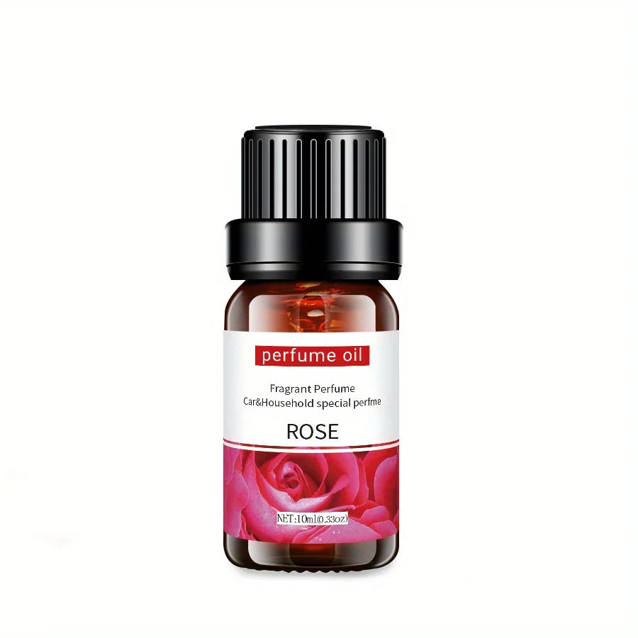 12 types d'huiles essentielles biologiques, kit d'huiles essentielles d'aromathérapie pour diffuseur, humidificateurs, aromathérapie, fabrication de bougies (10 ml)