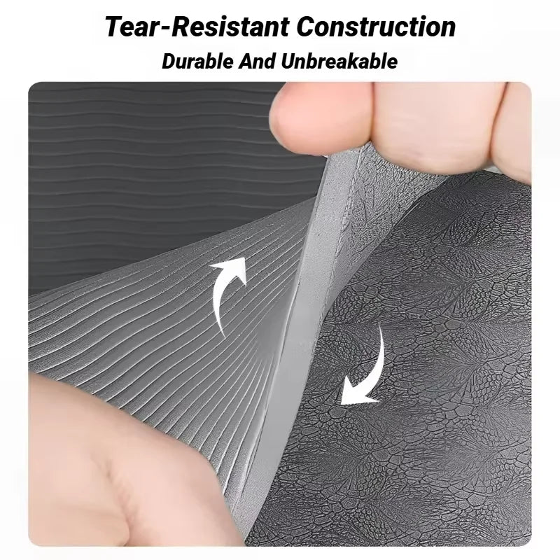 Nouveau tapis de Yoga pliable écologique Tpe pliant voyage Fitness exercice Double face antidérapant pour les Pilates et les entraînements au sol