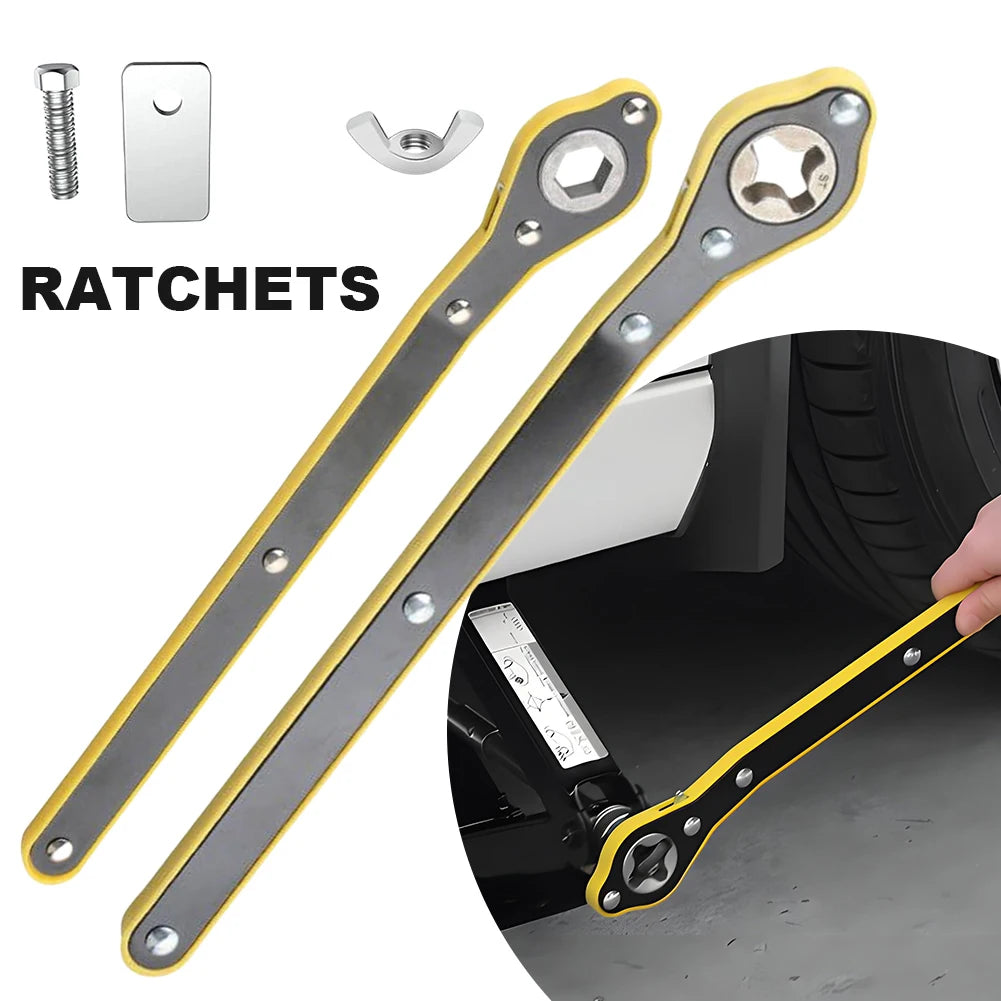 Cric à cliquet en métal pour petites voitures, cric à cliquet pour voitures, SUV et camionnettes