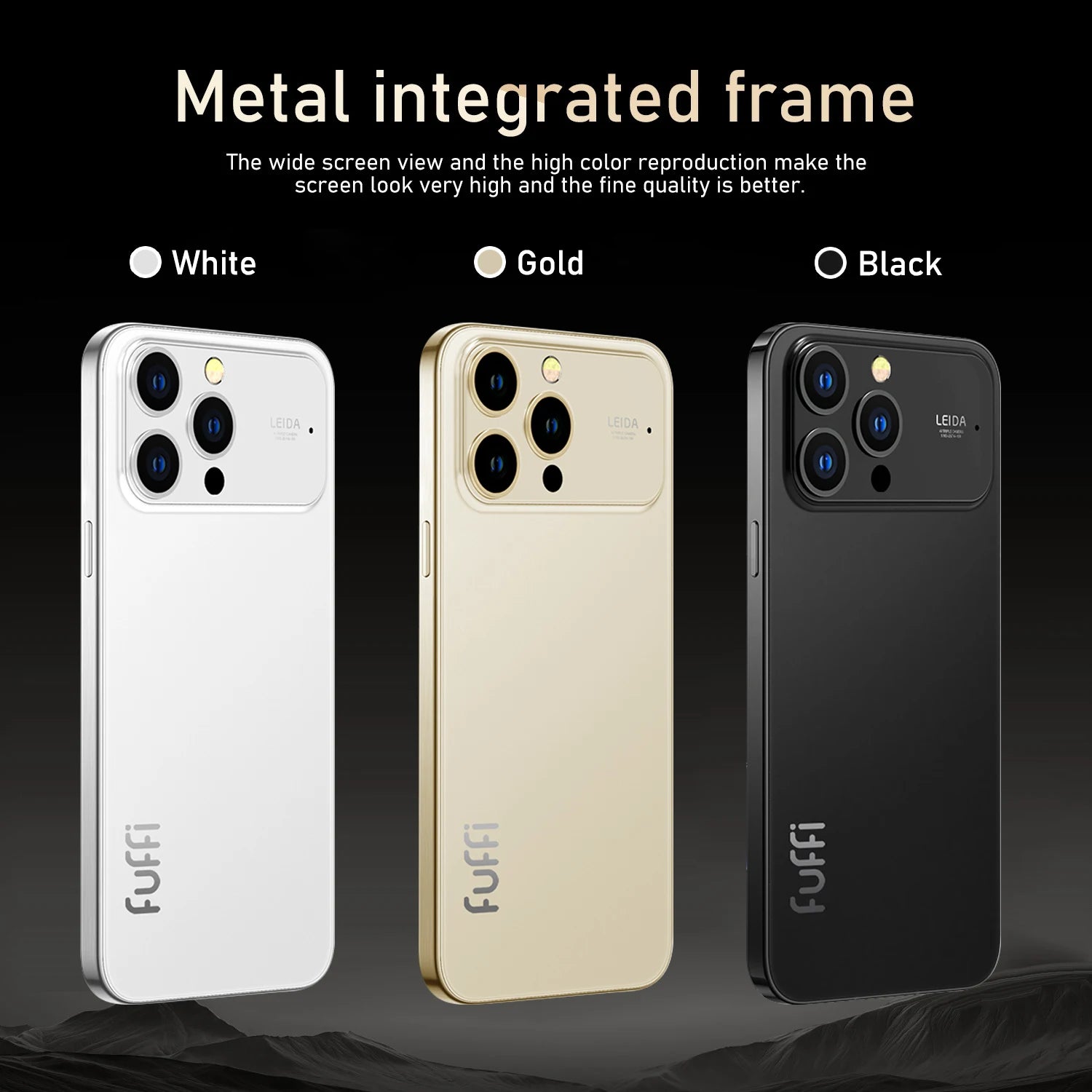 Vision mondiale 17 Pro Max Smartphone 5G Android 12 8GB RAM 512GB ROM 6.3 pouces téléphone 2280x1080HD 24 + 48MP 4 5G réseau téléphone portable