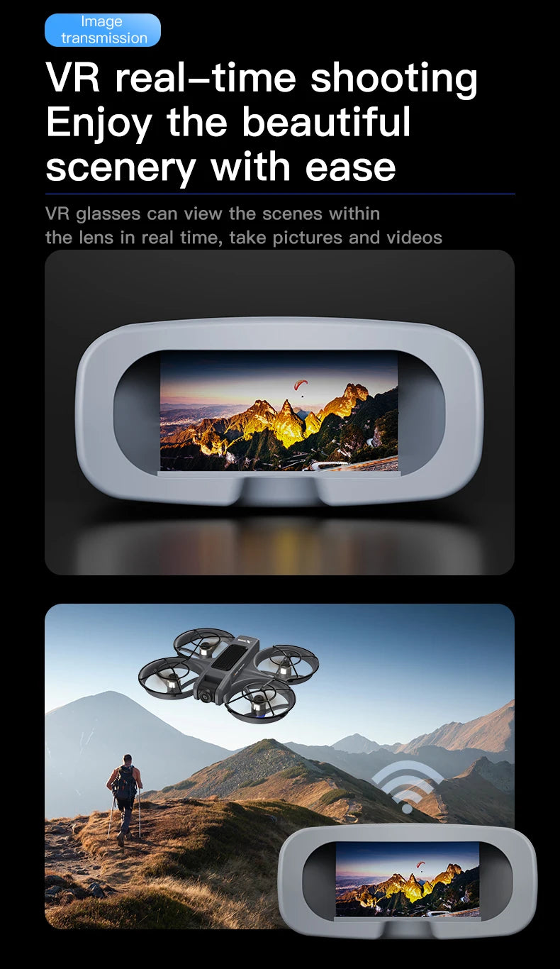 2025 nouveau Drone X266 8K WIFI GPS professionnel HD photographie aérienne avion télécommandé HD double caméra quadrirotor jouets cadeaux