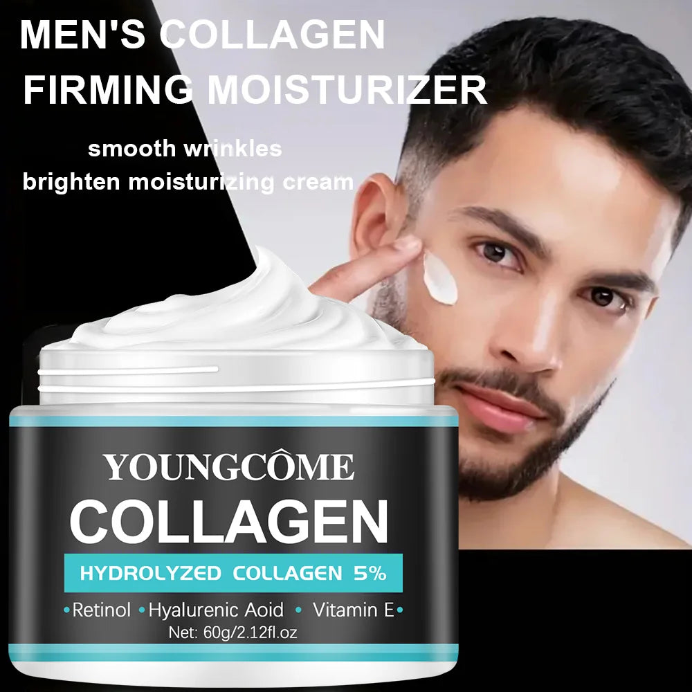 Hommes rétinol collagène rides lisses jour et nuit rétinol hydratant crème pour le visage crème hydratante raffermissante hydratante
