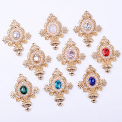 Accessoires de bijoux en alliage de diamant, pendentif de personnalité de mode, accessoires de cheveux de bricolage, matériel de boucles d'oreilles