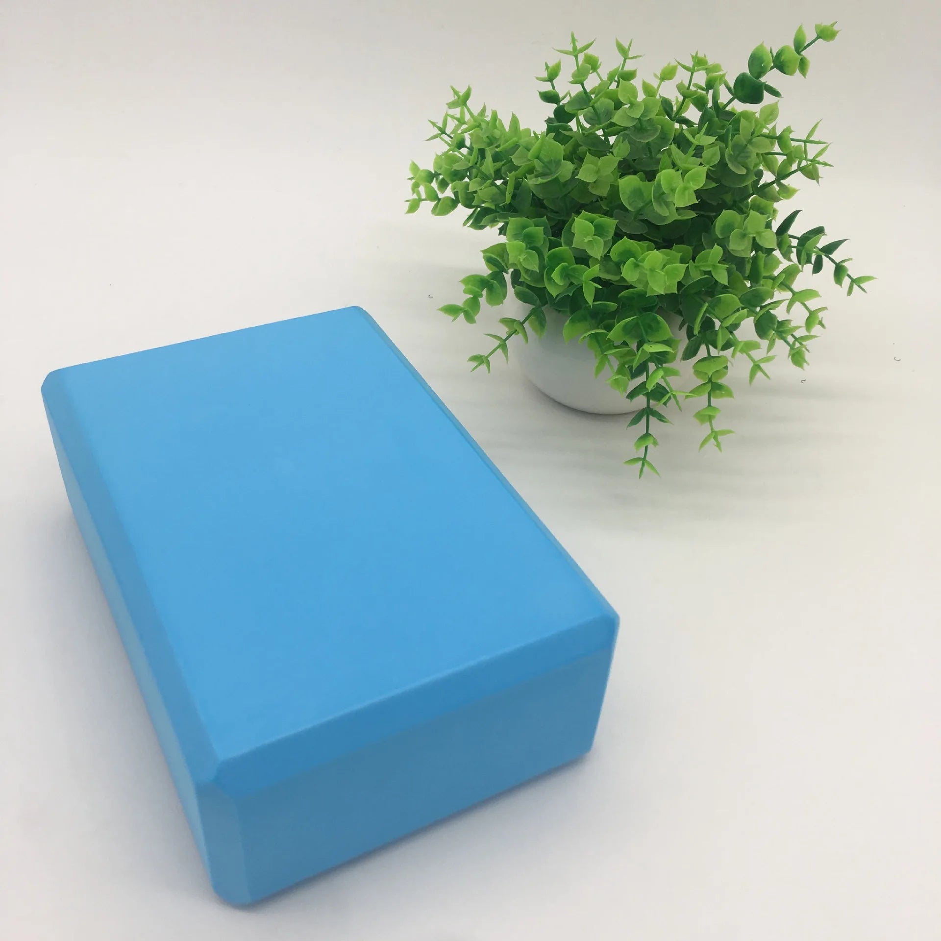 Blocs de Yoga haute densité 1 pièce, briques de Fitness d'entraînement en mousse EVA, blocs de gymnastique antidérapants à poignée extensible Pilates, gymnastique