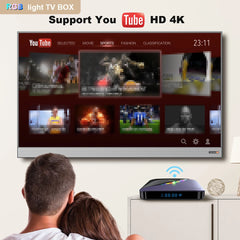 Boîtier Smart TV Android 11, A95X F3AirII, Amlogic S905Y4 BTpig, 4 Go RAM, 64 Go ROM, 4K, Vidéo RGB Light, 2024G, 5G, Touriste, Wifi, Décodeur Dean, 2.4