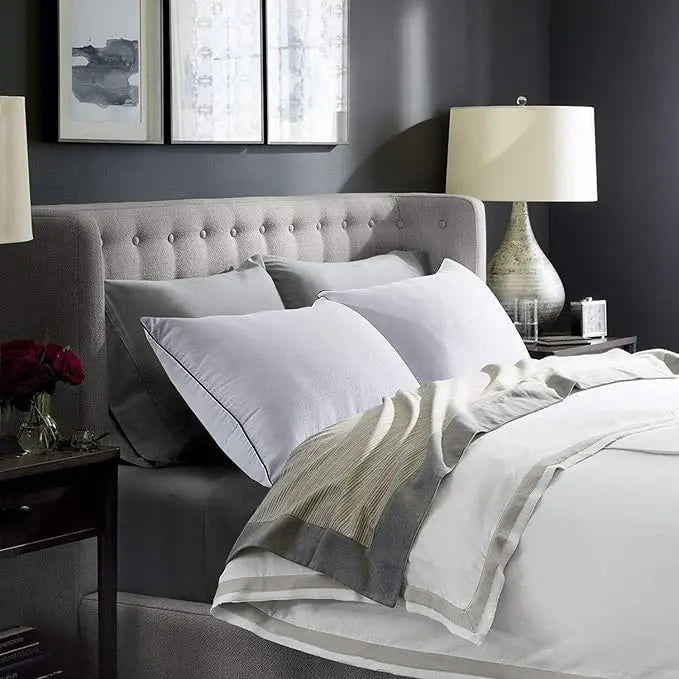 Lot de 2 oreillers de lit, oreiller complet rafraîchissant et de soutien, paquet de 2 pour dormeurs latéraux et dos, oreillers de couchage de collection hôtel