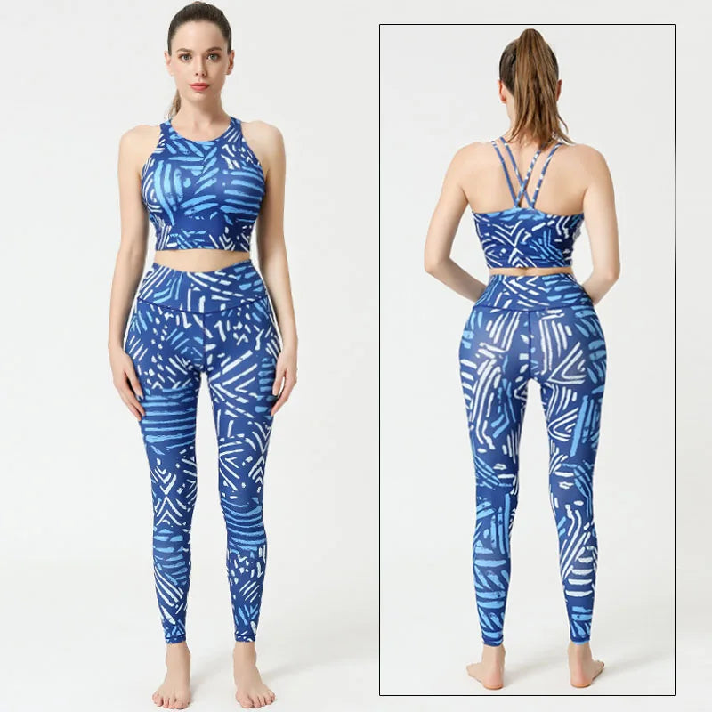 Cloud Hide – ensemble de Yoga Camouflage, vêtements de sport pour femmes, pantalons d'entraînement, Leggings, haut, soutien-gorge, chemise, costume de Fitness, S-XXL