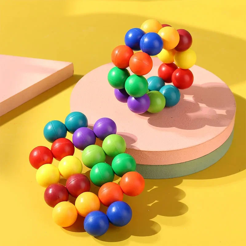 Jouets Sensoriels 3D Rotatifs pour Bureau et Voyage en Avion, Aide à Calmer, Souligné l'Anlande, Institut TDAH