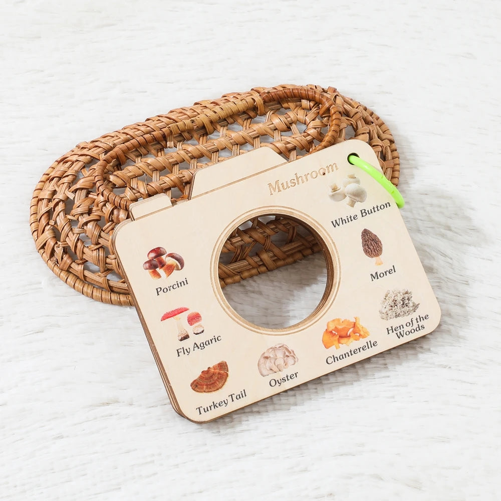 Livre en bois Montessori, jouets éducatifs, animaux d'extérieur, plantes, Puzzle cognitif, jouets pour enfants de 0 à 12 mois