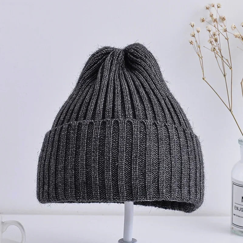 Bonnet au crochet pour nouveau-né, chapeaux d'hiver pour enfants, accessoires de photographie pour tout-petits, trucs chauds pour garçons et filles