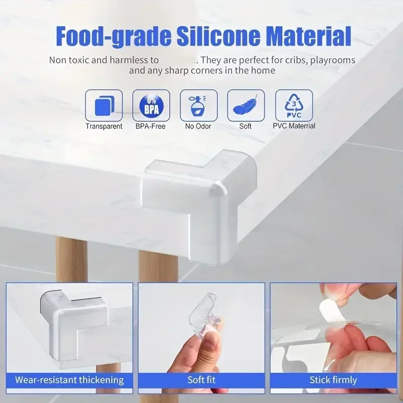 T-shaped Furniture Table Corner Protector, Child Safety Anti-Collision, Baby Safety Table Corner Protector