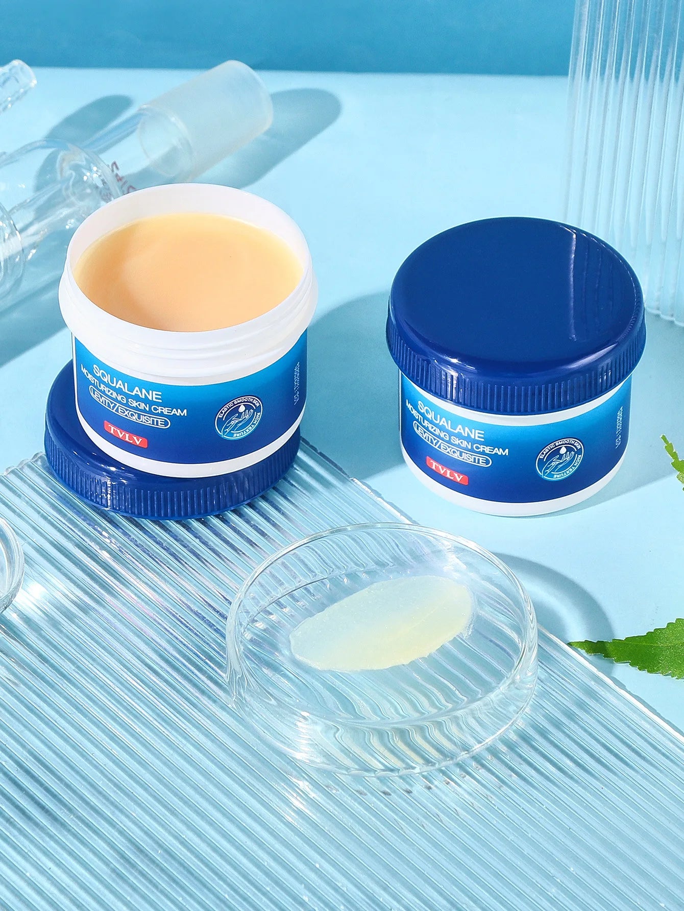 Crème au Squalane ultra-nourrissante pour peaux sèches et rugueuses, hydratant en profondeur, prévient les fissures, la sécheresse, rafraîchissante mais non grasse