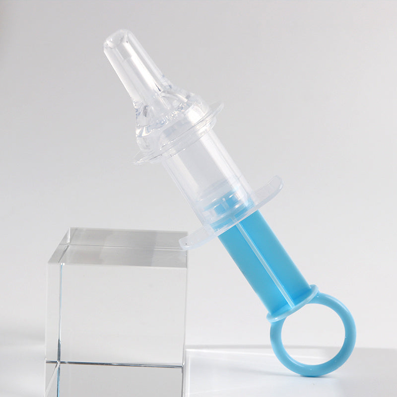 Mangeoire à sucette pour bébé, distributeur de médicaments liquides pour bébé, mangeoire à aiguilles en Silicone Anti-étouffement, mangeoire à eau, avec tasse de mesure de 20ml