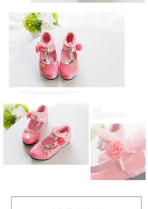 Chaussures en cuir pour filles, chaussures de princesse simples pour enfants, grandes chaussures de performance noires pour étudiants, chaussures en cuir pour bébés, nouvelle collection 2024