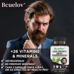 Supplément multivitaminique pour hommes – Supports multivitamines pour hommes avec vitamines A, C, D, E & B12, zinc, calcium, magnésium et plus encore