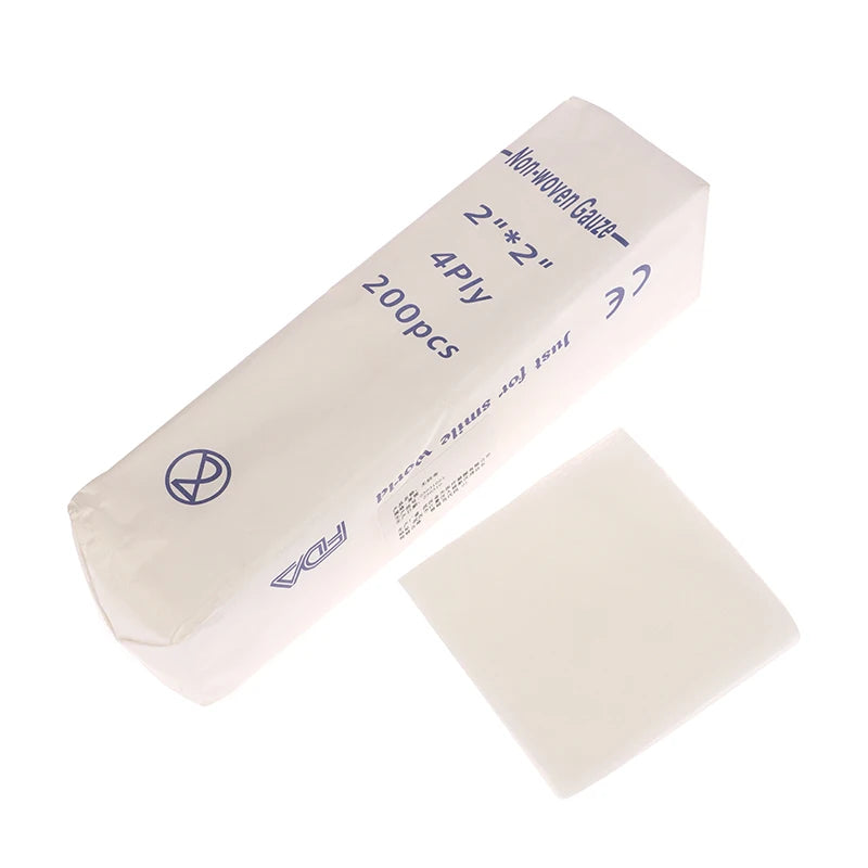 Tampon de gaze en coton, Kit de premiers secours, pansement d'urgence imperméable, tampon de gaze stérile