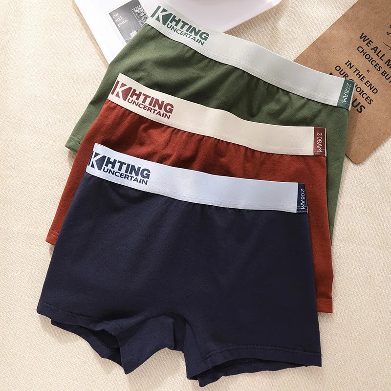Coton femmes culottes sous-vêtements femmes intimes femme respirant antimicrobien Boyshorts slips Sexy Shorts étudiants boxeurs