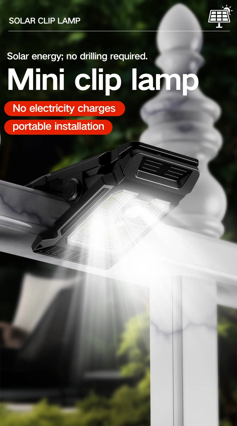 Lampe solaire à détection intelligente améliorée, lampe murale extérieure pour cour, éclairage de jardin, nouvelle collection