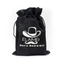Kit de toilettage de barbe pour hommes, huile essentielle, baume avec ciseaux, peigne, brosse, ensemble de sang, style aléatoire, 03/Care, 6 pièces