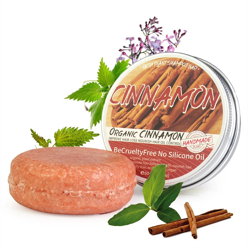 Polygonum savon cheveux assombrissant shampooing barre femmes hommes cheveux solide gingembre shampooing savon blanchissant différents Styles de barre de savon cheveux