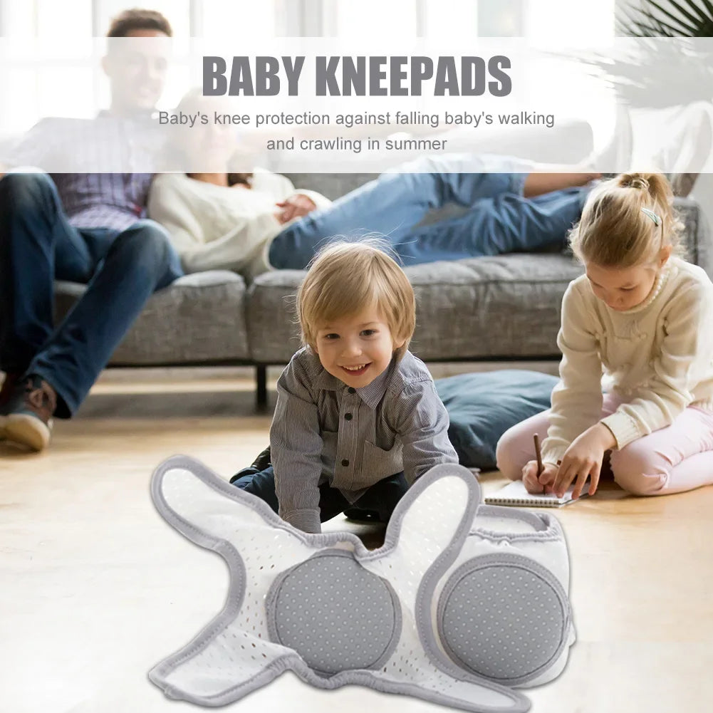 1 paire de genouillères coordonnantes pour bébé, coudières de sécurité pour enfants, protège-jambes pour nourrissons et tout-petits