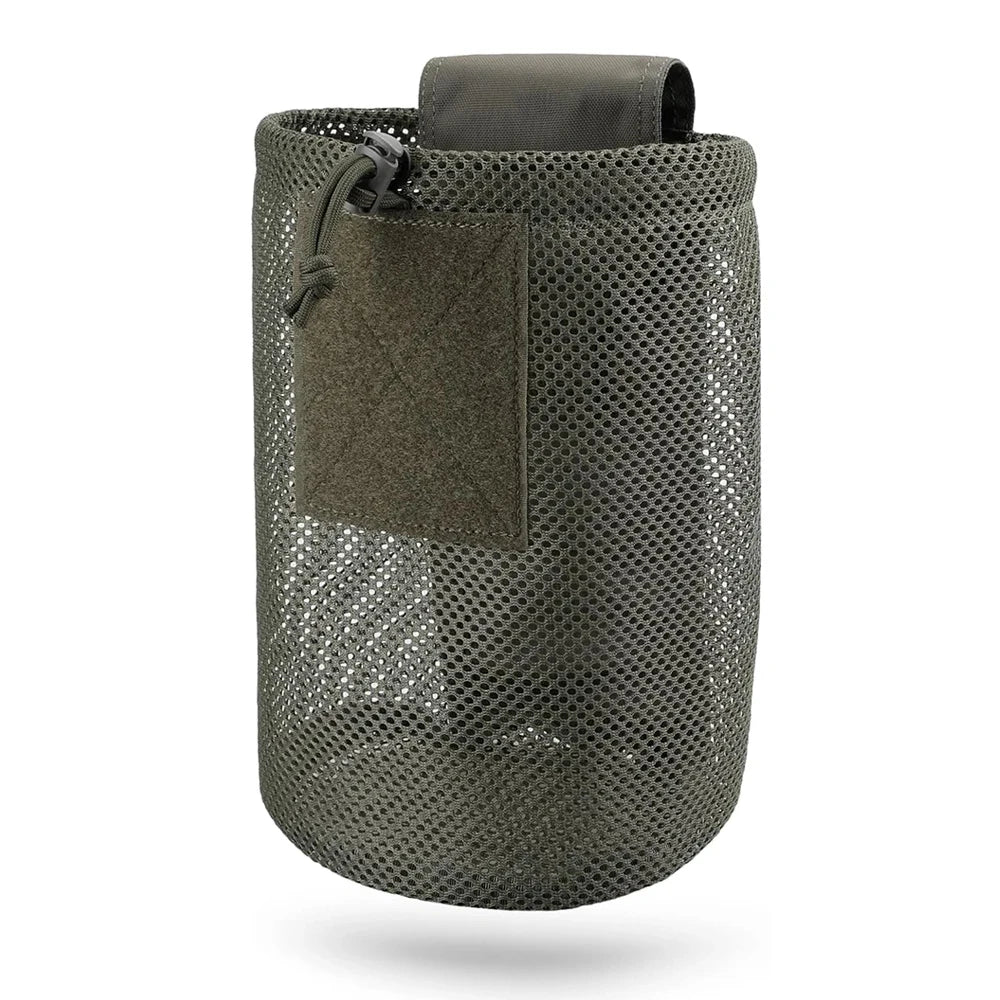 Pochette de décharge pliable Molle, sac de taille de recyclage, sacs utilitaires de chasse pour Sport de plein air, accessoire d'outil EDC, sac de récupération pliable