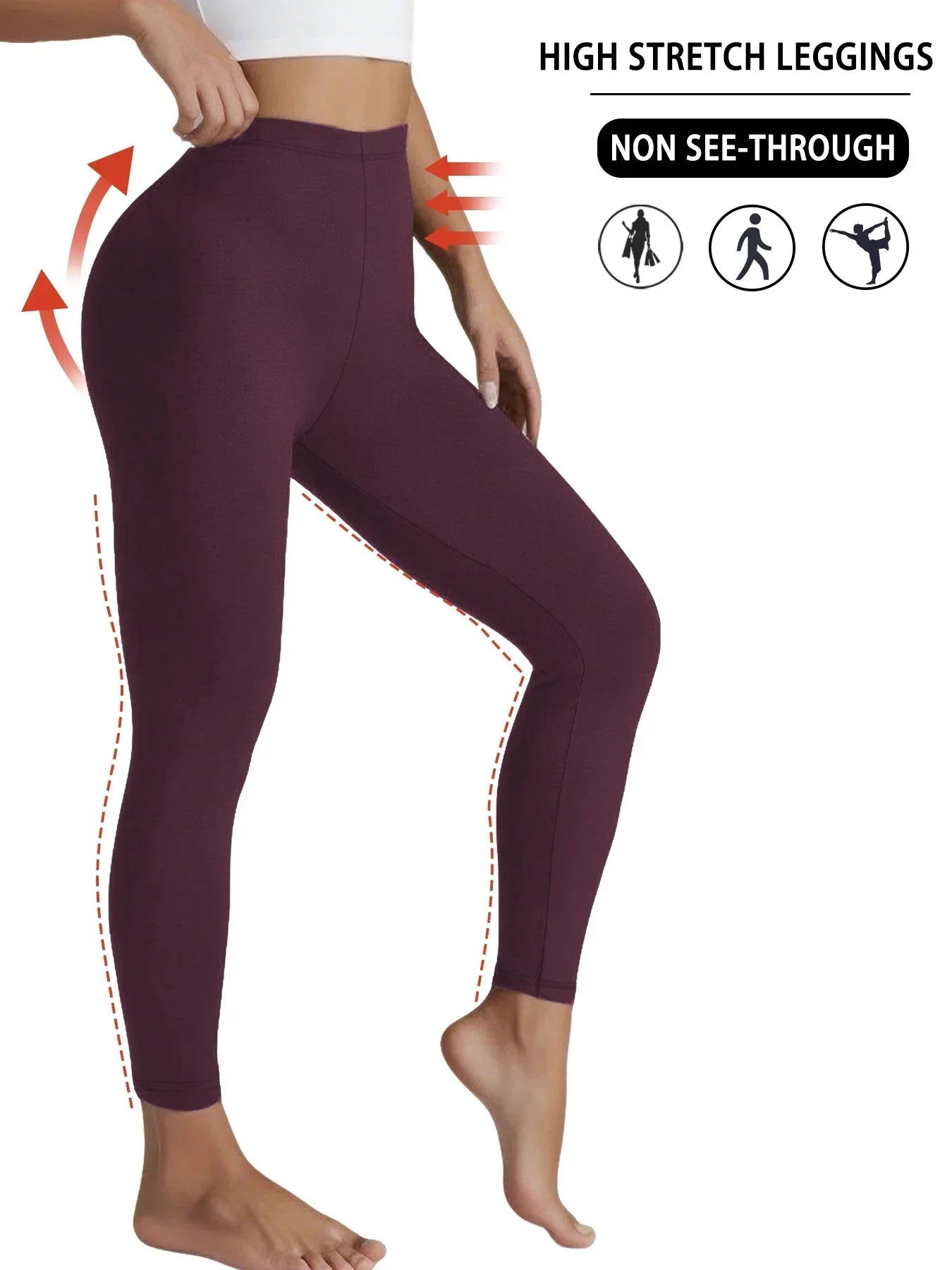 Leggings Super doux pour femmes, haute élasticité, pas transparent, entraînement, Yoga, course à pied, athlétique, Push-Up, gymnastique, longs, Fitness