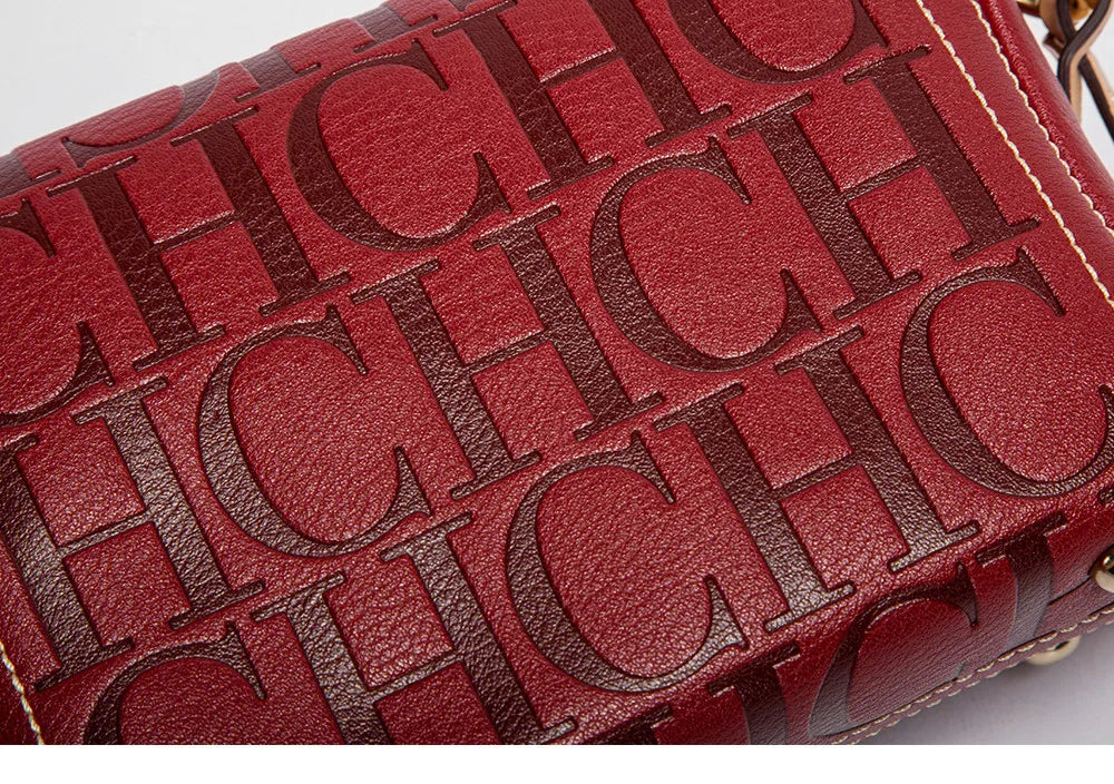 Sac à bandoulière pour femmes, marque de luxe, mode couleur unie, sac à main imprimé, Design de mode, modèle d'accessoires en métal, boucle, 2025